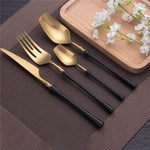 Luxurious Cutlery Set Stainless Steel - InstaCarter