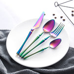 Luxurious Cutlery Set Stainless Steel - InstaCarter