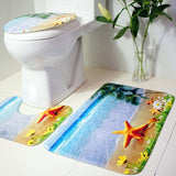 3 Piece Anti-Slip Bathroom Mat Set - InstaCarter