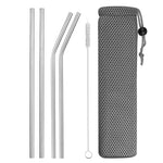Reusable Metal Straws - InstaCarter