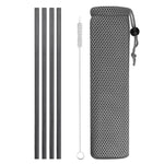 Reusable Metal Straws - InstaCarter