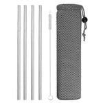 Reusable Metal Straws - InstaCarter