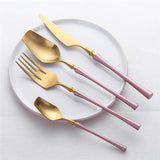 Luxurious Cutlery Set Stainless Steel - InstaCarter