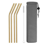 Reusable Metal Straws - InstaCarter