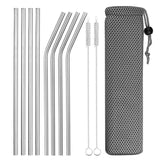 Reusable Metal Straws - InstaCarter