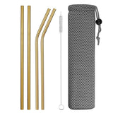 Reusable Metal Straws - InstaCarter