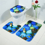 3 Piece Anti-Slip Bathroom Mat Set - InstaCarter