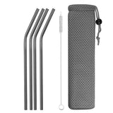 Reusable Metal Straws - InstaCarter