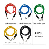 11 Piece Resistance Bands Set - InstaCarter