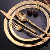 Luxurious Cutlery Set Stainless Steel - InstaCarter