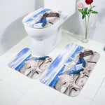 3 Piece Anti-Slip Bathroom Mat Set - InstaCarter