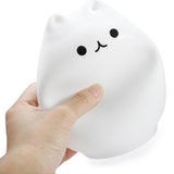 Silicone Cat Night Lamp 7 Colours - InstaCarter