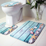 3 Piece Anti-Slip Bathroom Mat Set - InstaCarter