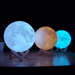 16 Color Night Light Moon Lamp - InstaCarter